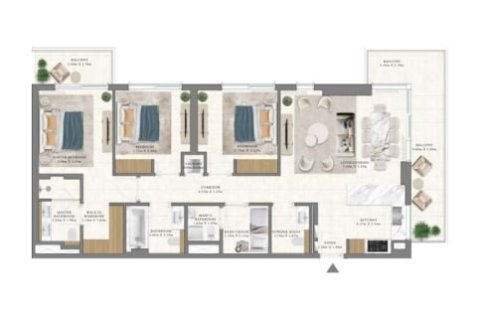 Apartament de vânzare în Dubai Hills Estate, Dubai, EAU 1 dormitor, 70 mp.  №704535 - poză 7