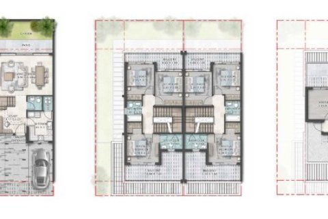 טאונהאוס למכירה ב DAMAC Hills (Akoya by DAMAC), Dubai, איחוד האמירויות  4 חדרי שינה, 145 מ"ר, מספר 704539 - תמונה 6