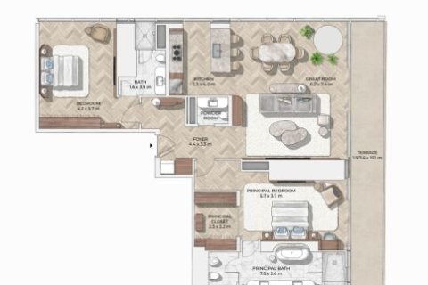 Apartamento en venta en Downtown Dubai (Downtown Burj Dubai), Dubai, EAU 2 dormitorios, 211 m2 № 704494 - foto 20