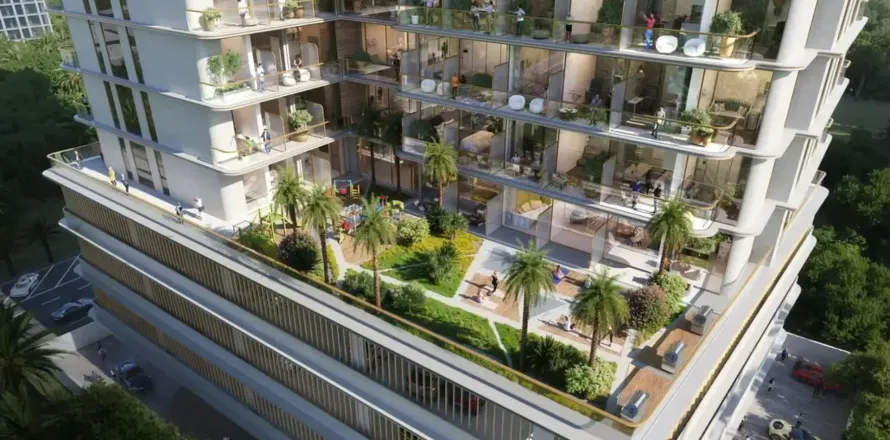 Dubai Residence Complex、Dubai、UAEにあるマンション 1ベッドルーム、76.34 m2 No752439