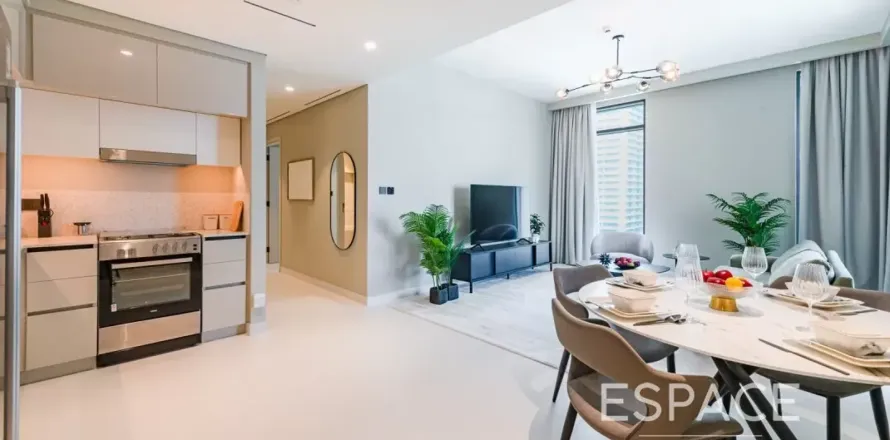 Apartament w Dubai Harbour, Dubai, ZEA 2 sypialnie, 102 mkw. nr 738431
