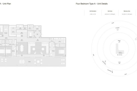 Apartemen di ARMANI BEACH RESIDENCES di Palm Jumeirah, Dubai, UEA 4 kamar tidur, 587 m2 nomor 704910 - foto 5