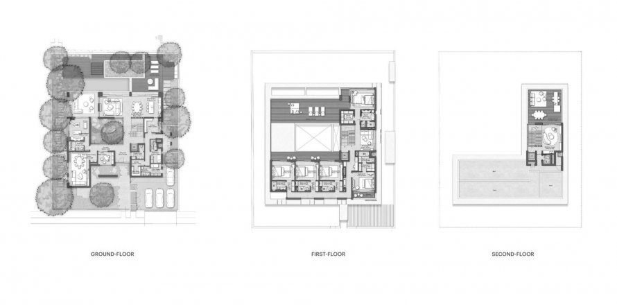 Villa i Ghantoot, Abu Dhabi, UAE 6 soveværelser, 1288 kvm № 539642