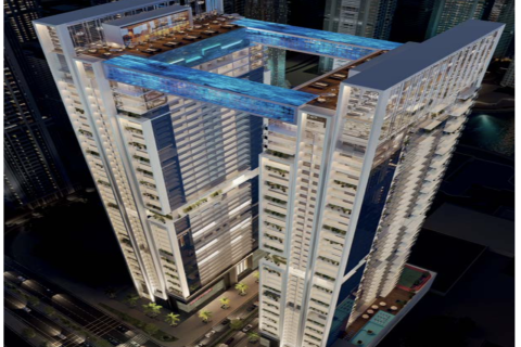 Apartman u Jumeirah Islands, Dubai, UAE 37 m2 Br. 734239 - fotografija 2