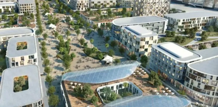 Aljada、Sharjah、UAEにあるマンション 1部屋、55.67 m2 No753182