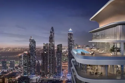 Leilighet i Dubai Harbour, Dubai, Emiratene 2 soverom, 128.48 kvm nr. 753180