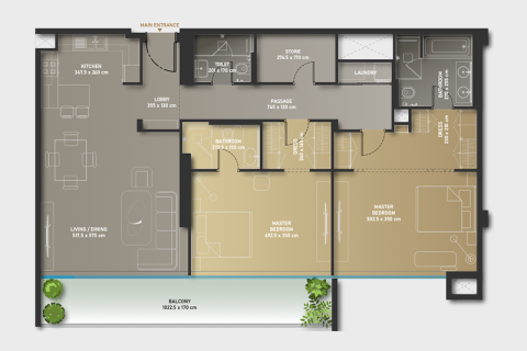 Apartment in Palm Jumeirah, Dubai, UAE 1 bedroom, 80 sq.m. № 690141 - photo 5