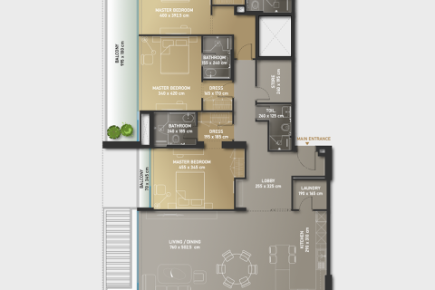Apartment in Palm Jumeirah, Dubai, UAE 1 bedroom, 80 sq.m. № 690141 - photo 6