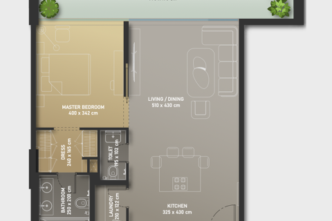 Apartment in Palm Jumeirah, Dubai, UAE 1 bedroom, 80 sq.m. № 690141 - photo 4