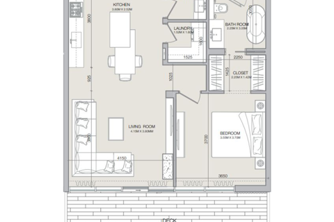 Apartment sa Dubai, UAE 1 silid-tulugan, 72 sq.m. № 690143 - larawan 4