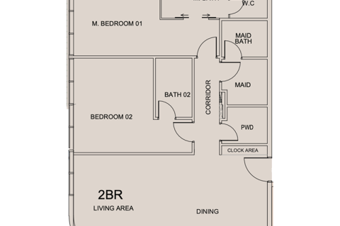 Apartment in Dubai, UAE 1 bedroom, 76 sq.m. № 690147 - photo 14