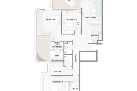 Appartamento in vendita a Dubai, EAU 2 camere da letto, 92 mq. № 690135 - foto 3