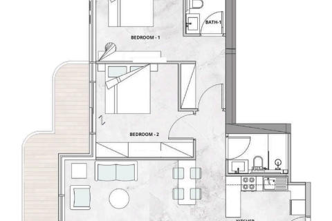 Appartamento in vendita a Dubai, EAU 2 camere da letto, 92 mq. № 690135 - foto 2