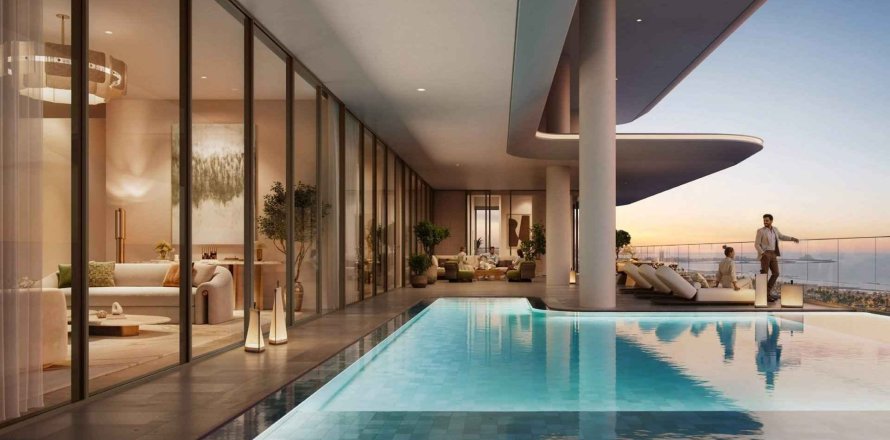 Apartman u Avarra by Palace u gradu Business Bay, Dubai, UAE 2 spavaće sobe, 133.44 m2 Br. 661948