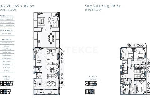 Duplex para venda em Ras Al Khaimah, EAU 3 quartos, 440 m2 № 722691 - foto 21