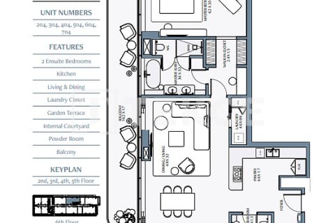 Duplex para venda em Ras Al Khaimah, EAU 3 quartos, 440 m2 № 722691 - foto 18
