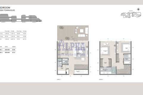 Apartment til salg i Mina Al Arab, Ras Al Khaimah, UAE 2 soveværelser, 115.3 kvm № 709287 - foto 14