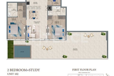 Lakás itt: Dubai, EAE, 1 hálószoba, 74 m², azonosító: 703121 - fénykép 17