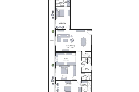 Apartment in Al Furjan, Dubai, UAE 1 bedroom, 83 sq.m. № 732555 - photo 5