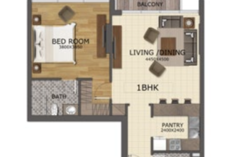 Apartamento en venta en Dubai Sports City, Dubai, EAU 1 habitación, 41 m2 № 732523 - foto 4