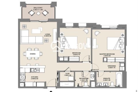 Appartement à vendre à  Umm Suqeim, Dubai, EAU 2 chambres, 103.49 m2 № 761072 - photo 8